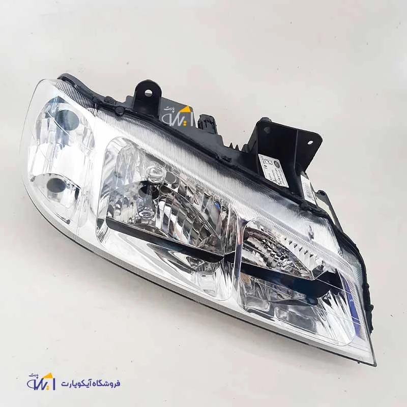 چراغ جلو راست ( جدید بهینه داخل مشکی ) پرشیا
