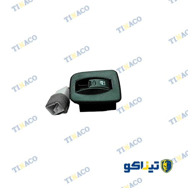 کلید بالابر تک پل جلو راست پراید 131 - 132 - 111 ( 91610901 )